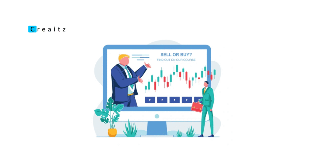 Image of men analyzing charts, illustrating how to start forex trading.