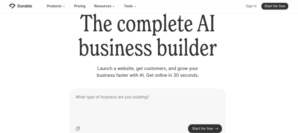 Durable website