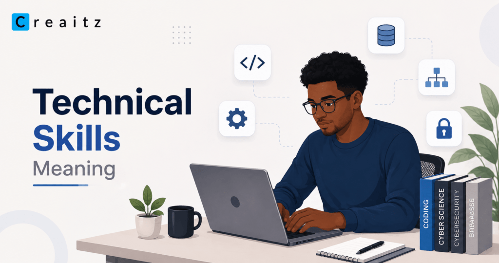 A man learning technical skills