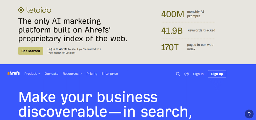 Ahref Site